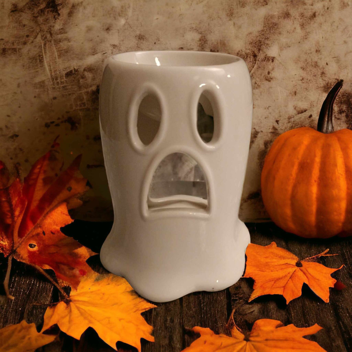 Ghost Halloween Wax Burner