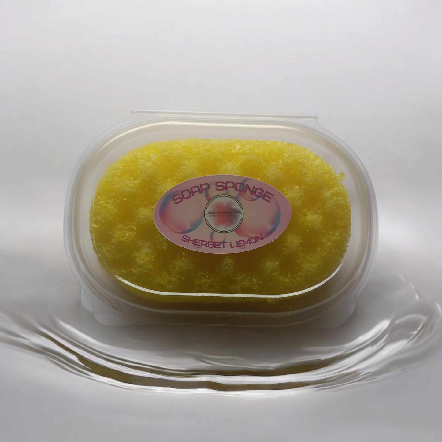 Sherbet Lemon Soap Sponge