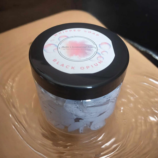 Black Opium Whipped Soap